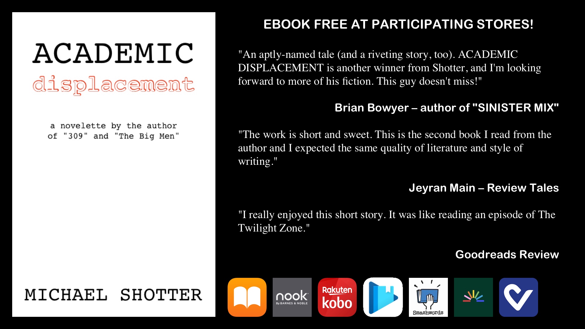 Academic Displacement - eBook FREE at participating stores