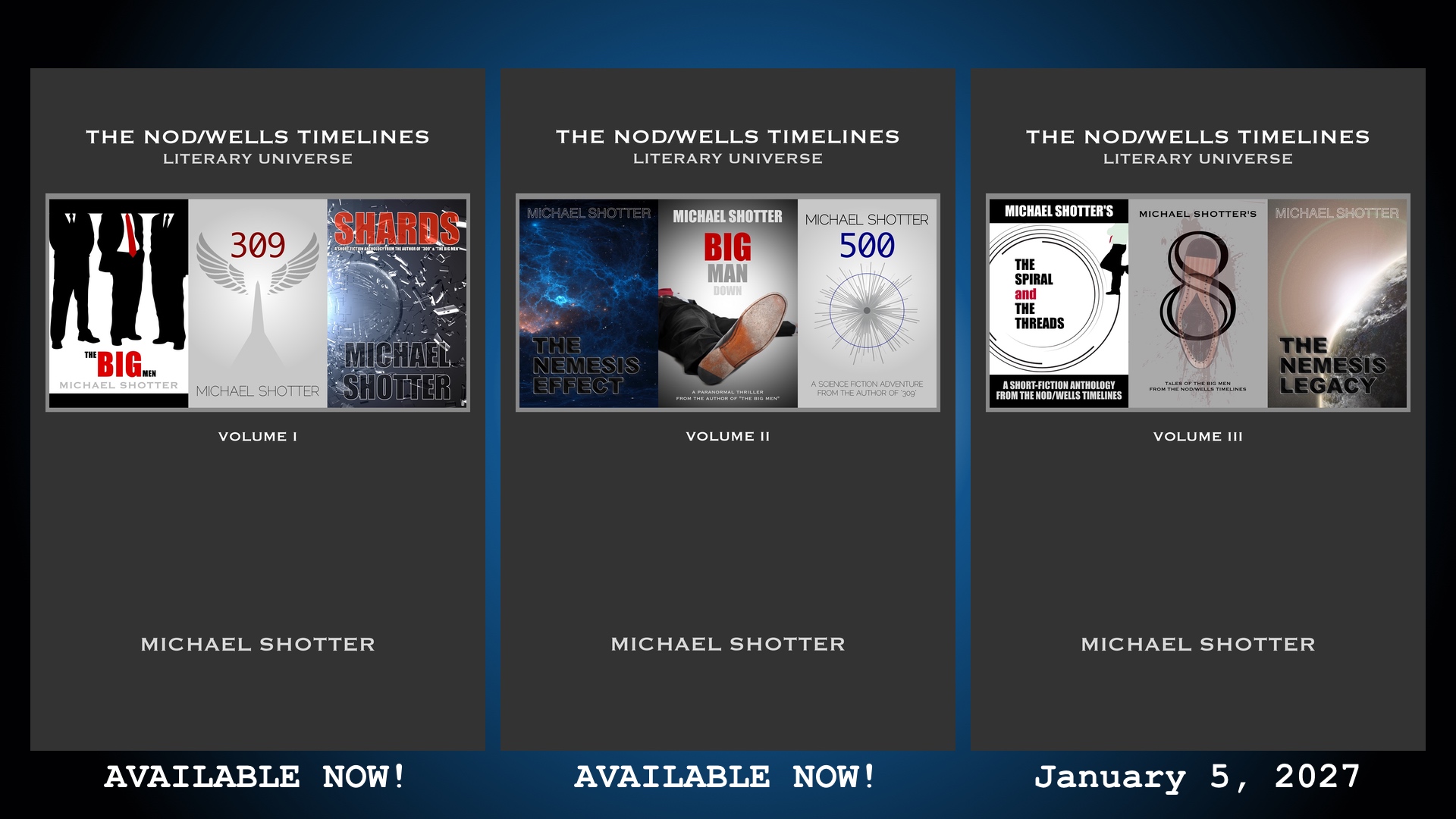 The Nod/Wells Timelines Omnibus Editions